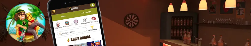 Bob Casino Mobile App