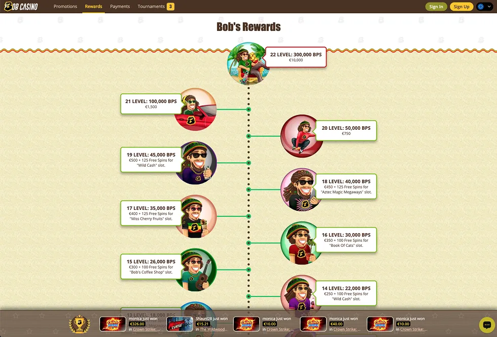 Bob Casino Rewards Bob Casino Rewards